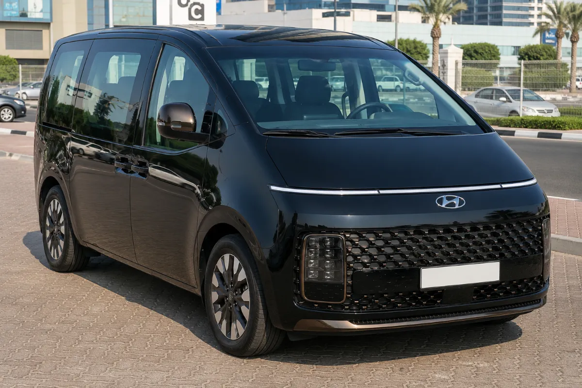 Hyundai 9 Seats Staria Rental Dubai | Luxury Family Van Rental UAE